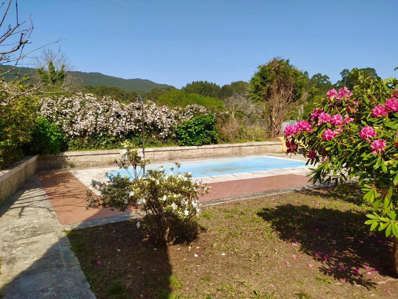 Apartamento Con Jardin Y Piscina Temporada Verano Privados Samieira Luaran gambar